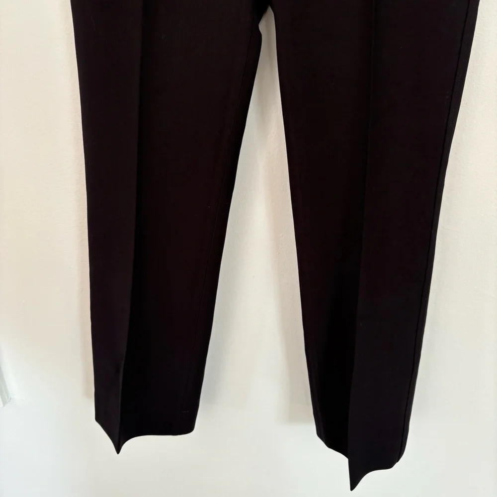 Tory Burch || Wool Blend Crepe‎ Trousers Pants Black 6